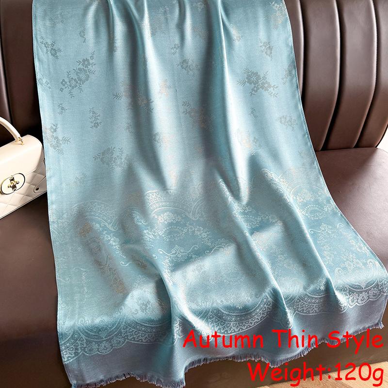 

Elegant Ethnic Paisley Jacquard Cashmere Shawl for Women Pashmina Scarves Bufandas De Invierno Mujer Female Autumn Foulard Stole