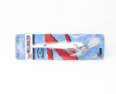 Zman Hell Raizer Tail Blade 4 Zoll sinkender Köder Snow (5462)