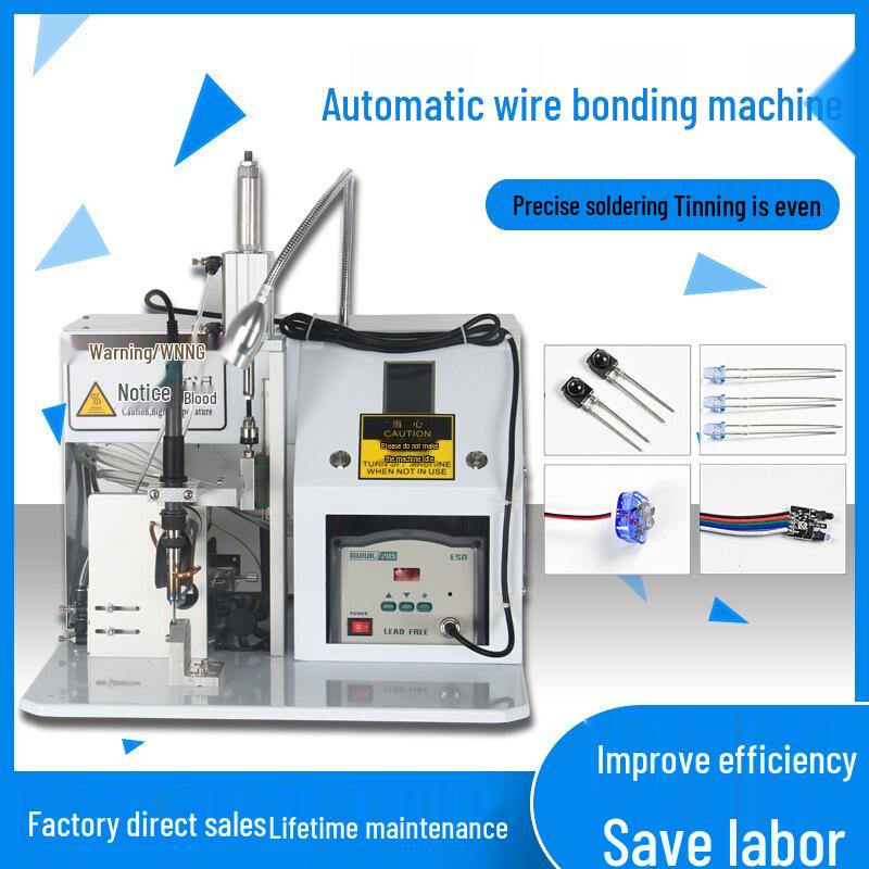 Fully Semi-Automatic LED Welding & Soldering Machine for Thermistors, Aviation Wires, Harnesses, Terminals, and Sensors