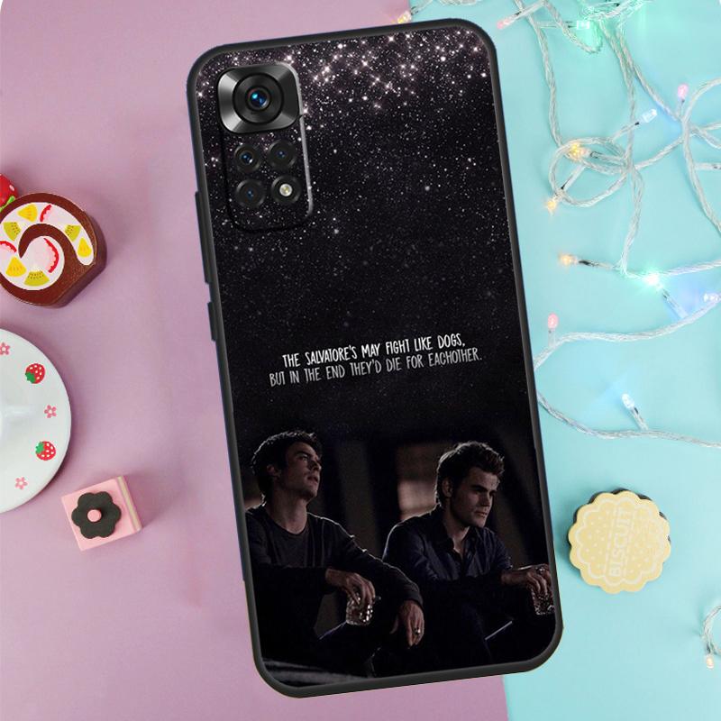 Vampire Diaries TV Series Case For Xiaomi Redmi Note 14 13 12 11 10 9 Pro 9S 10S 11S 12S Redmi 10C 12C 13C 14C Cover