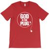 God Is The Plug T Shirt For Mens Short Sleeve Tee Shirts For Man Design