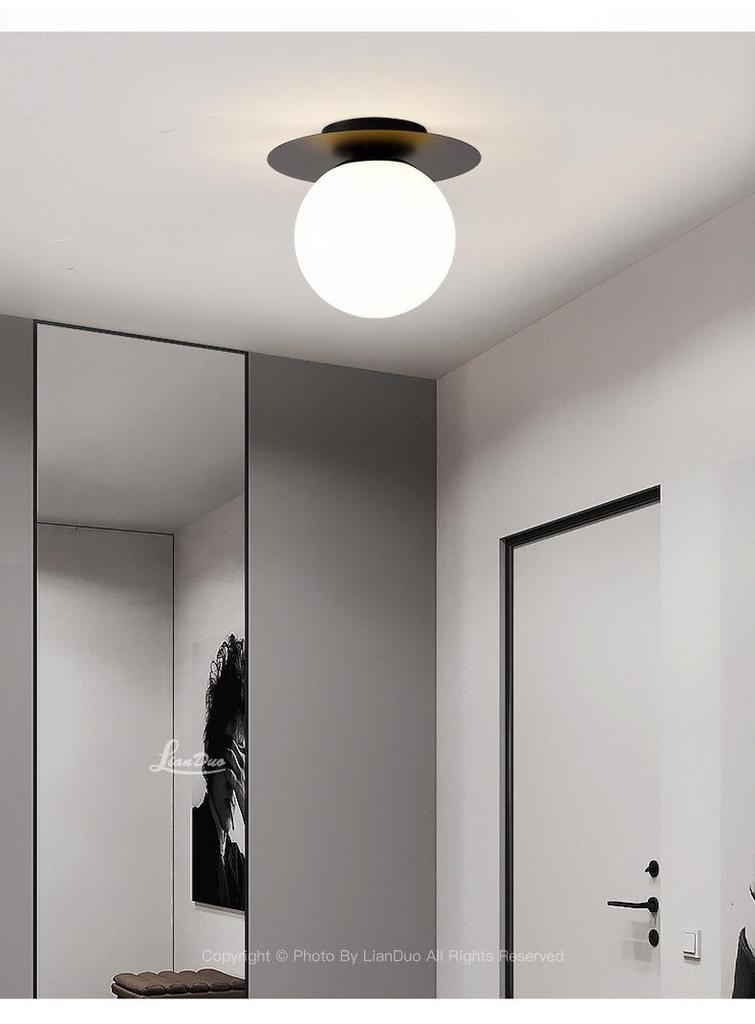 Nordic Modern Ceiling Light for Aisle, Balcony, or Foyer