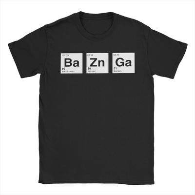 Novelty The Big Bang Theory Breaking Bad Bazinga T-Shirts Men Crewneck 100% Cotton T Shirts  Short Sleeve Tee Shirt Gift Idea