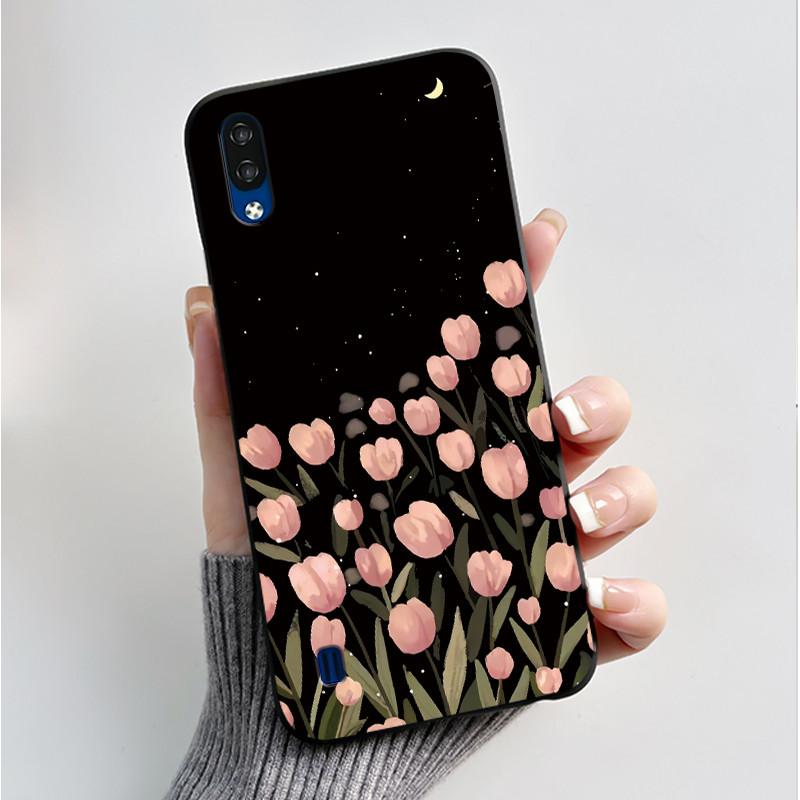 Phone Case For ZTE Blade A51 Lite / A5 2020 Casing Luxury Fashion Butterfly Flower Black Jelly Soft TPU Case Silicone Back Cover