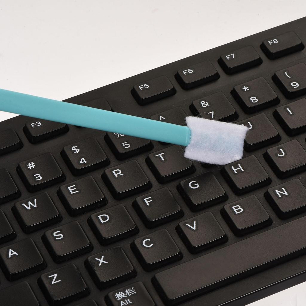 PATIKIL Disposable Gap Cleaning Pack of Toilet Bowl Corner Brush Cleaning Tool for Windows Grooves Keyboards Door Blue Brushes, 100, Tracks,