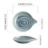 Kitchen Storage Spoon Holder in a Water Droplet Shape, Ceramic Long-Handled Spoon Rack, Suitable for Soup Spoons, Small Spoons, And Large Spoons