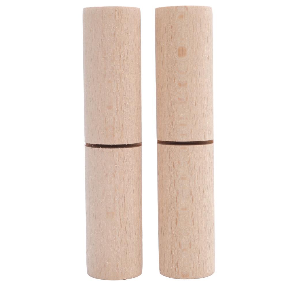 2pcs Wood Color Knot Grippers Tool Length 13cm Wooden Knot Gripper for Bracelets