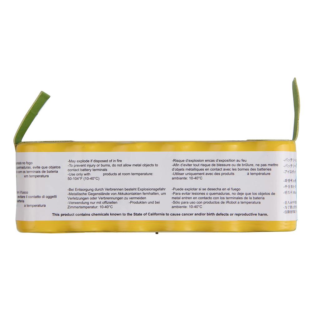Original Replacement Battery 14.4V 3000mAh For iRobot Roomba 800 600 500 700 Series Vacuum Cleaner 510 655 760 880 536 561 610