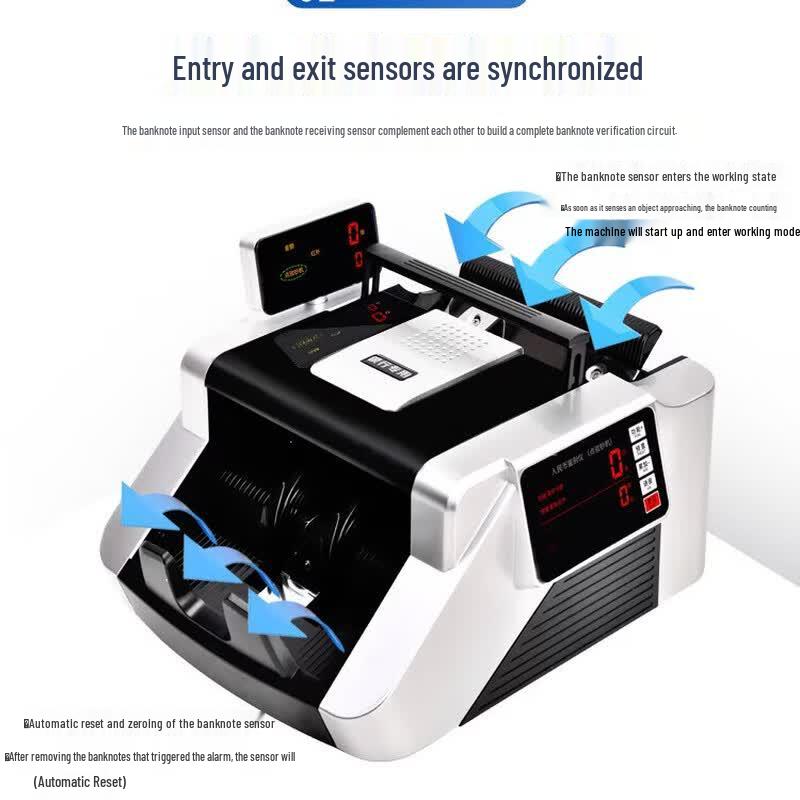 Weirong I9(B) Smart Banknote Counter & Detector CN Plug (adapter Included)