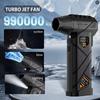 990000RPM /880000RPM Turbo Jet Fan Powerful Air Blower Portable Fan Wireless Dust Cleaner Brushless Leaf Blower Car Wash Air Gun