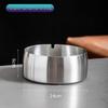 Windproof Stainless Steel Ashtray