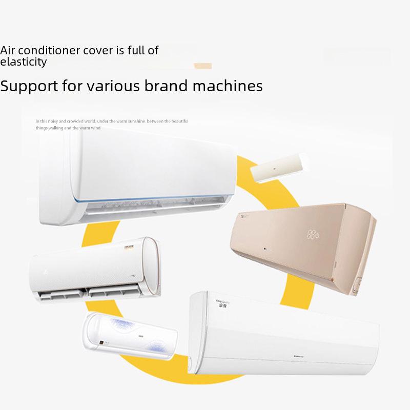 2024 Universal Air Conditioner Dust Cover & Windshield Curtain for Gree Midea