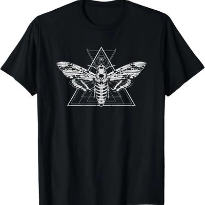 Mystical Moth Eye - Death's Head Hawkmoth Wicca T-Shirt