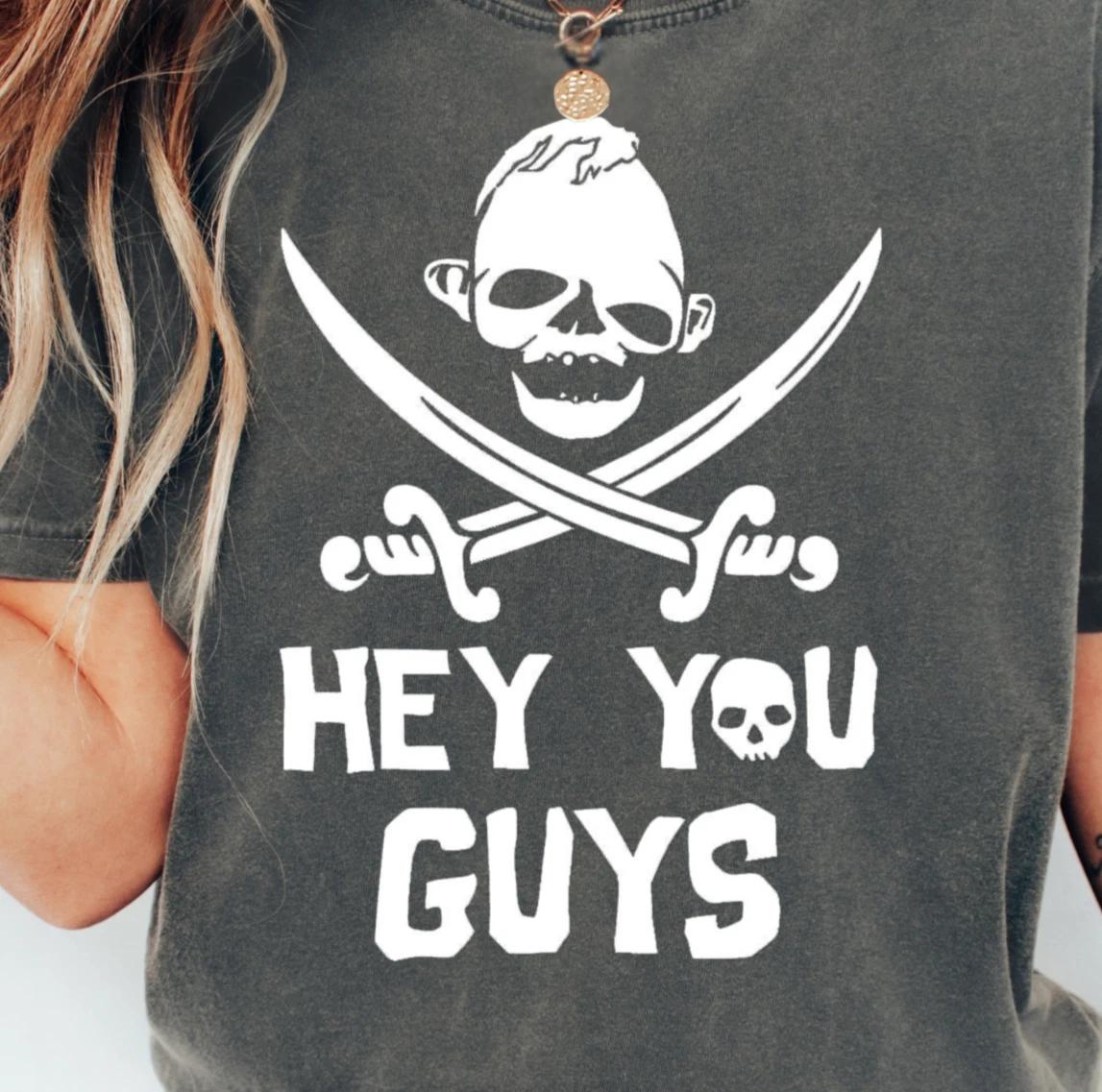Goonies Inspired Hey You Guys T-shirt | 80s Movie Graphic Tee, Sloth Fan Shirt L