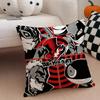 Klassische Anime Persona 5 Kissenbezug Sofakissenbezug Versteckter Knopf Strapazierfähiges Polyester Stuhlkissen