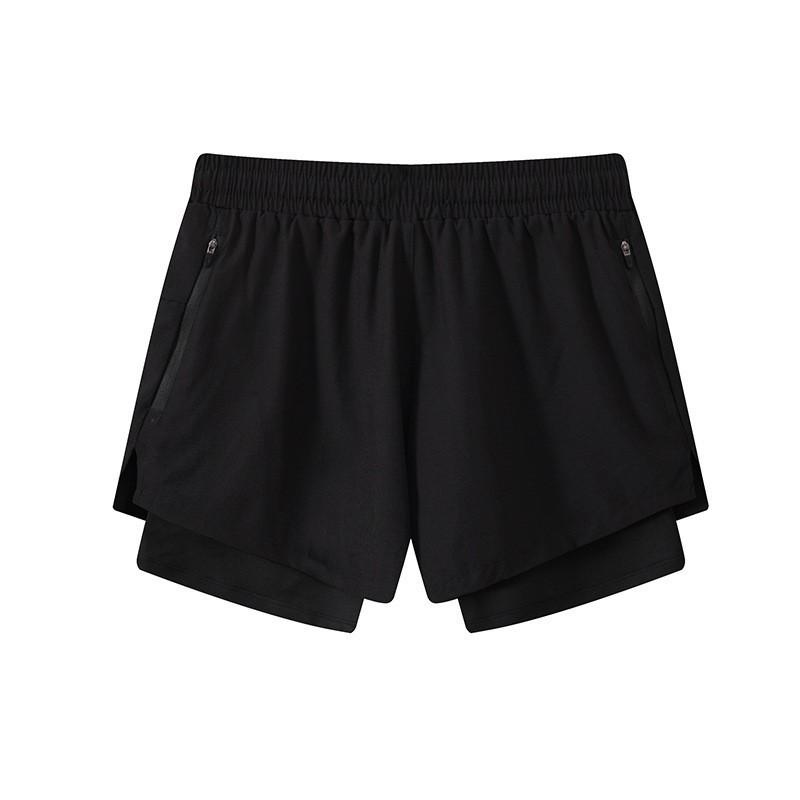 Men's Quick-Dry Summer Sports Shorts with Liner - Three-Quarter Length for Running, Fitness, Track, and Basketball.