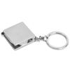 1.2m Retractable Tape Measure Keychain: Dual Scale Inch/Metric, Stylish, Portable Alloy Tool