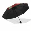 1pc AC DC Skull Automatic Open, Windproof, Compact Travel Umbrella, Gift for Birthday, Christmas, Business 93098