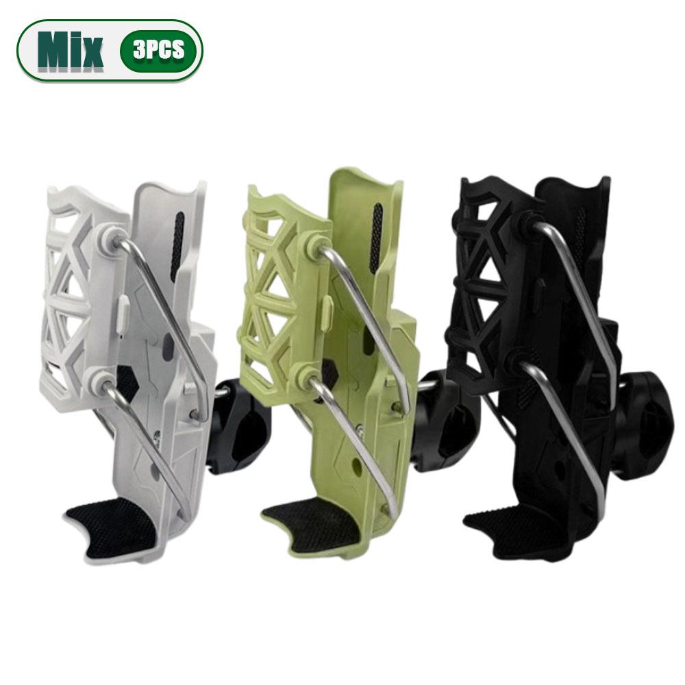 1-10PCS 360 Degree Adjustable Water Bottle Holder Universal Handlebar Cup Cage Mount for MTB Road Cycling Motorcycle Accessory
