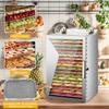 18 Layers Food Dehydrator Food Dried Fruit Machine Air Drying Machine for Meat Fruit Mushrooms Beef Pet Food