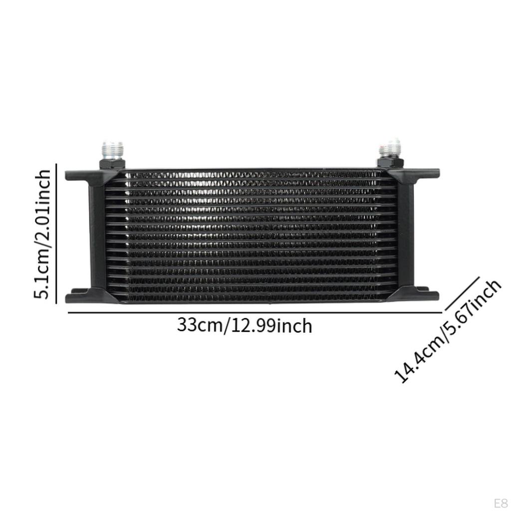 Transmission Oil Cooler Kit Simple Installation British Radiator 33cmx5.1cmx7.7cm