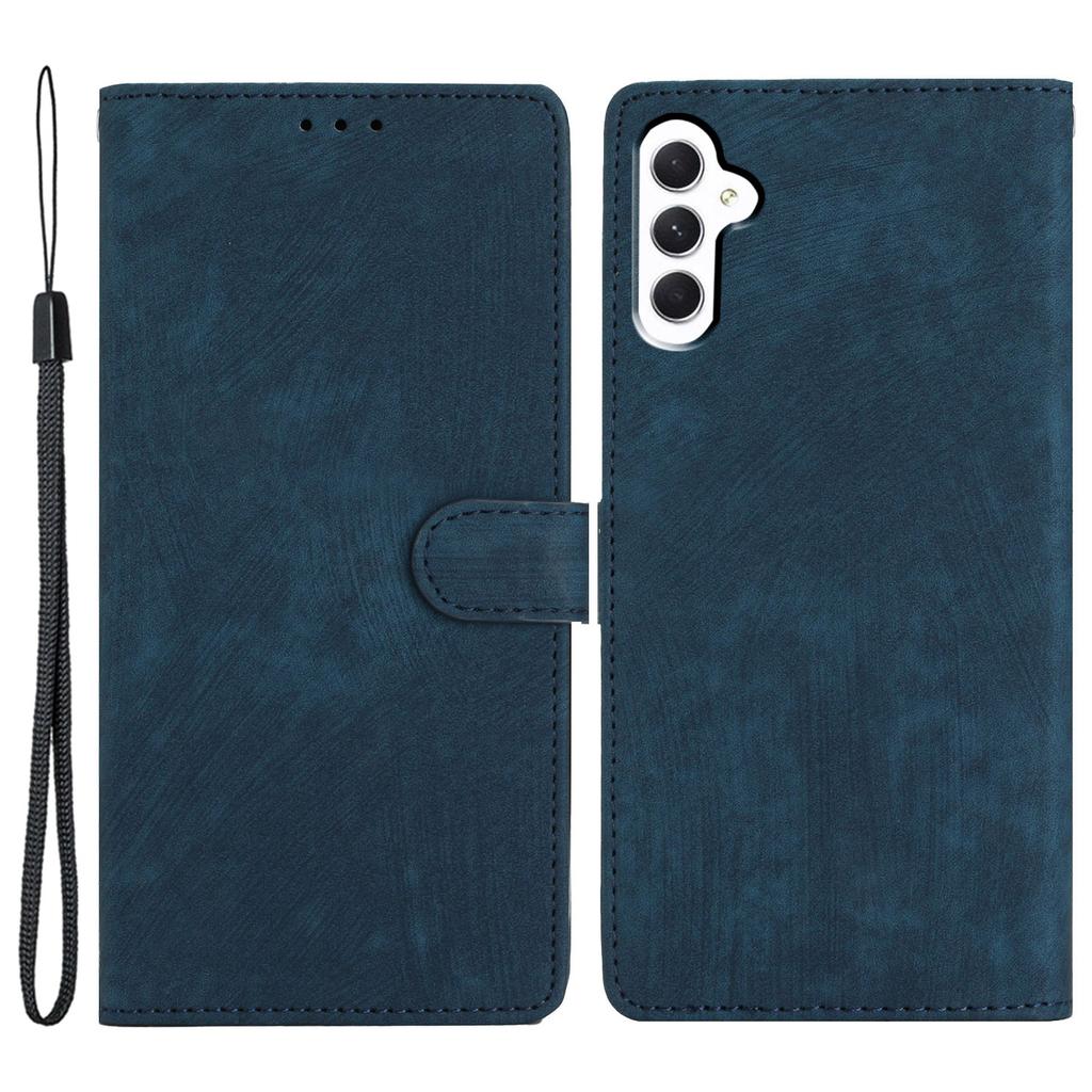 For Samsung Galaxy A36 5G Case with Card Clots Skin-Touch PU Leather Phone Cover Stand
