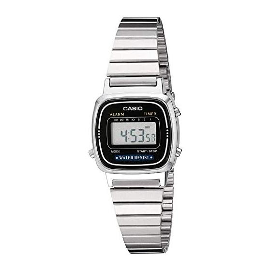Casio Standard STANDARD Digital Quartz Ladies Watch LA670WA-1 Black [Parallel Import]