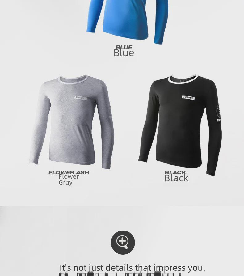 Men's Breathable Cotton Long-Sleeve Undershirt - Comfortable Round Neck, Thin Fit for Fall