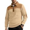 Mens Knitted Polo Shirt With Embroidery For Casual Office Winter Wear