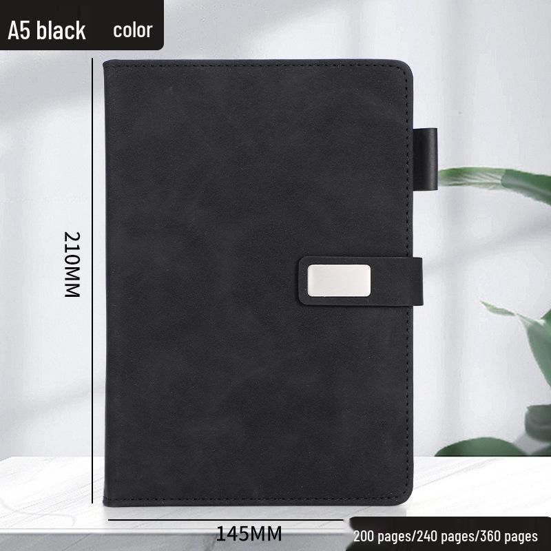 Carnet de Notes Business Épais A5 - Journal Intime Minimaliste, Logo Personnalisable