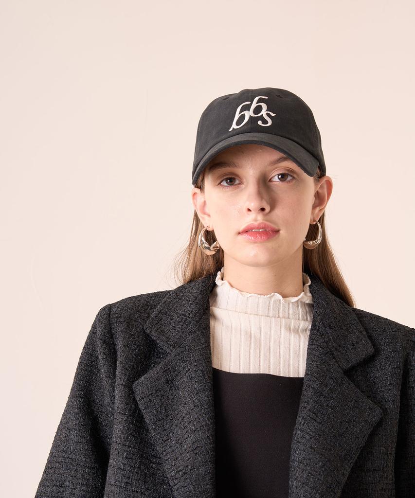 BIBYSEOB Logo Ball Cap Black [T23]