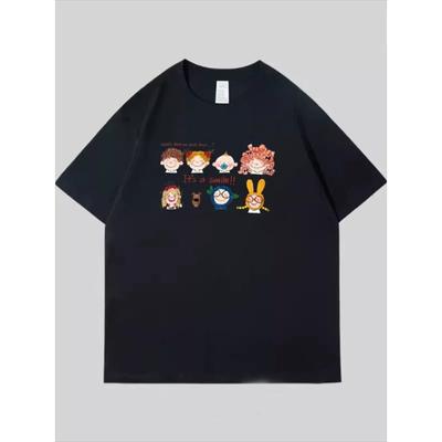 Summer Loose Women's T-Shirt High Quality O Neck Letter Pattern Short Sleeve Women's Business Wear Short Sleeve T-Shirt CCXX196