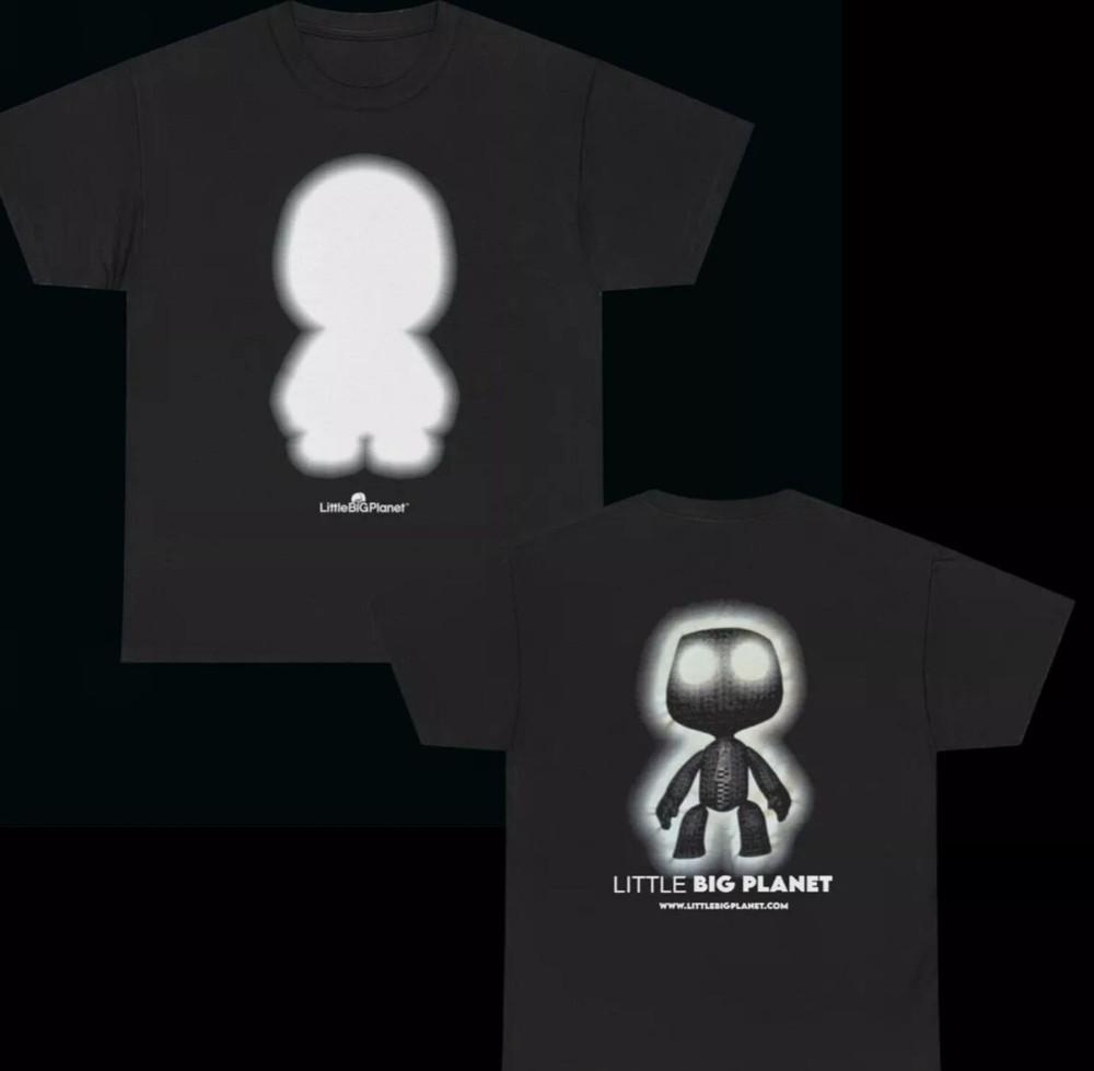Little Big Planet Vintage Graphic T Shirt Promo 2008 Grunge Y2K Scene Domo Kun
