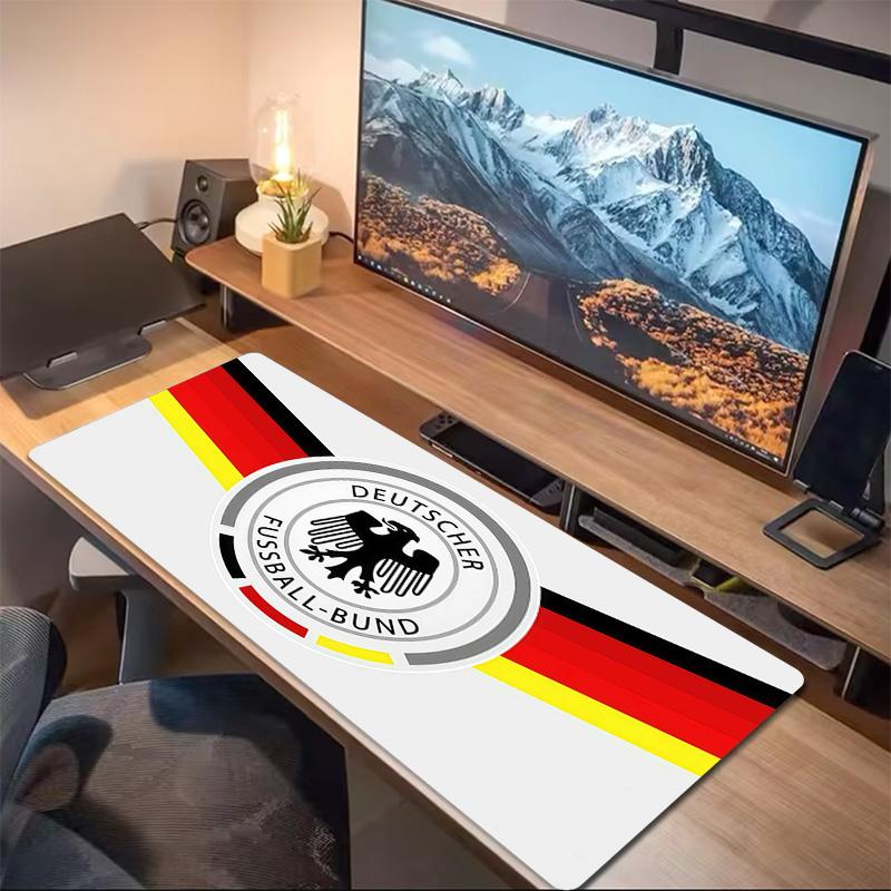 Germany National Football Team Print Cushion Non-slip Laptop Tablet Big Mousepad XXL Mat Mini PC Playmat With Lock Edge