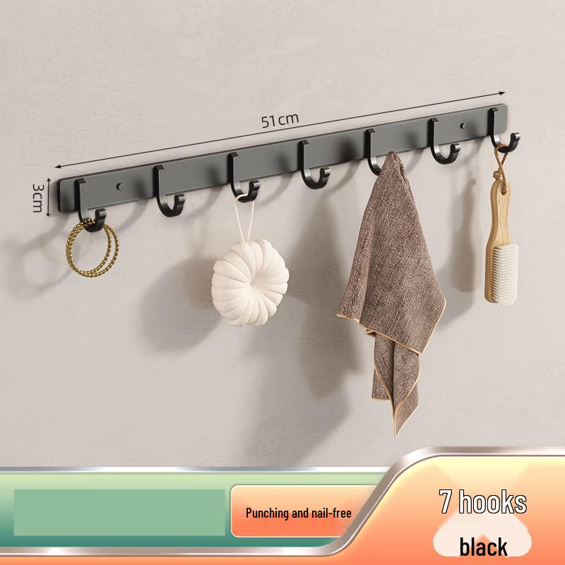 

Cmaos 7-Hook Bathroom Wall Hanger