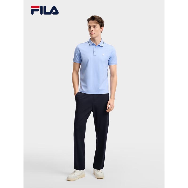 FILA Men s Elite Knitted Short-Sleeve Polo Shirt M