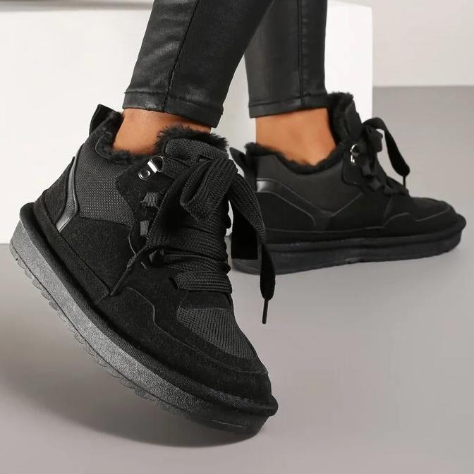 Snow Boots Sneakers Ankle Boots Women's Black Terea 40