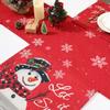 Christmas Table Runner and Placemat Set Merry Christmas Decoration for Home 2024 Xmas Ornaments Navidad Natal New Year Gift 2025