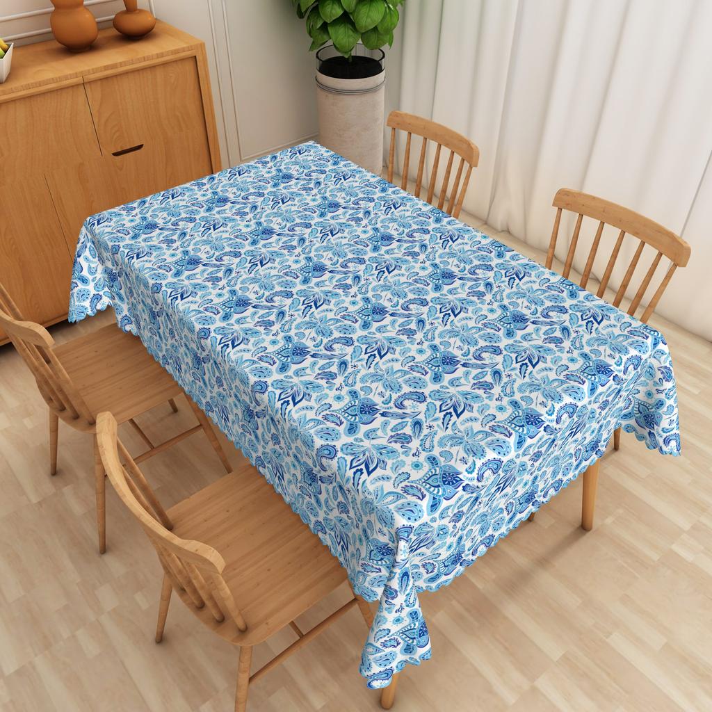 Sunflower Floral Tablecloth Plant Print Waterproof Oilproof Wedding Birthday Party Home Restaurant Dining Table Decor Repeatable
