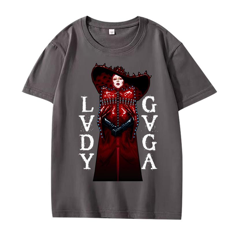 Abracadabra Lady Gaga Classic T Shirt men women Oversized 100% Cotton Hot sale short sleeve Summer print Unisex plus size tops