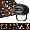 Christmas Halloween Pumpkin Projector Party Lights Decoration 5V USB Xmas Holiday Rotating Indoor Christmas Snowflake Projection
