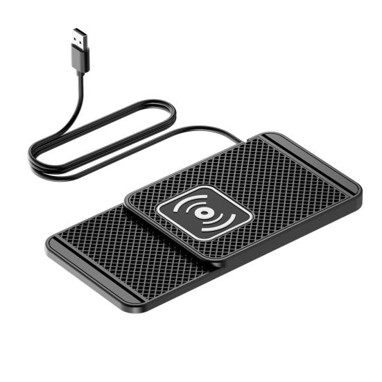 20W Phone Cordless Charging Mat Car Charger Overvoltage Protection Universal Intelligent Fast Wireless Phone Charger