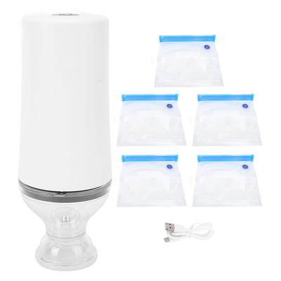 Portable Vacuum Seal Pump Electric Vacuum Packaging Compression Kit for Storage Bags 3D Printing
