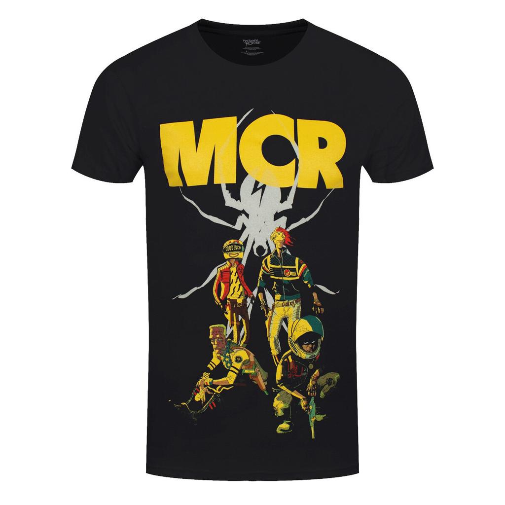 My Chemical RoUnisexce TShirt MCR Killjoys Pinup Rock Band Official New Black