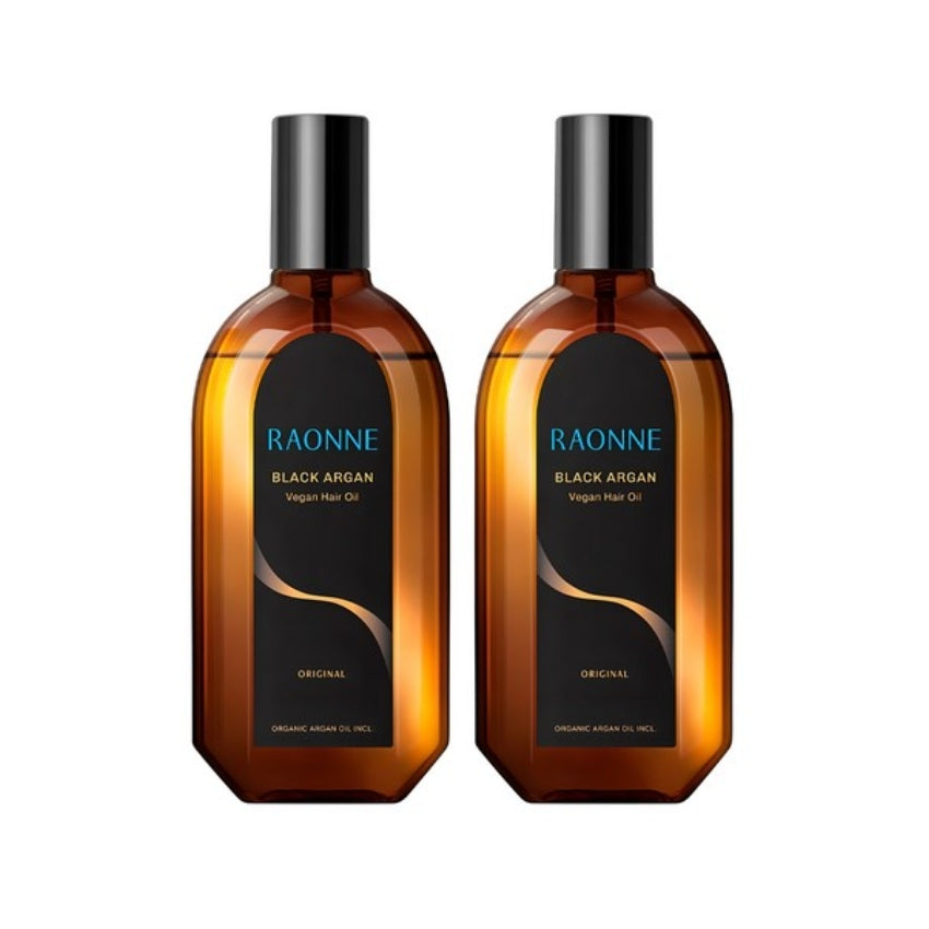 

Raonne Черное Аргановое Оригинальное Веганское Масло для Волос 250мл*2 шт/4 шт 2Pcs