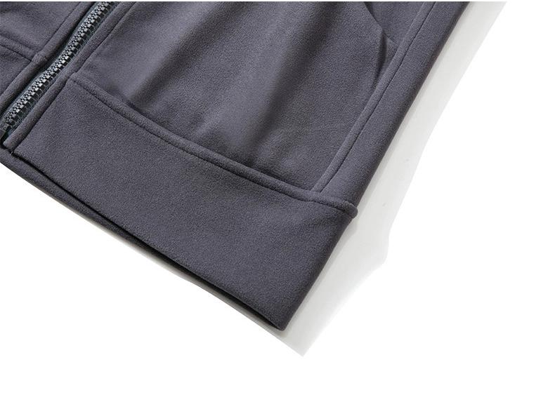 Damen Schwarze Fleecegefütterte Slim Fit Windjacke, Herbst/Winter 2025, Stehkragen, Normale Schulter.