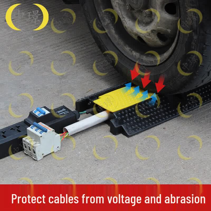 Heavy-Duty Cable Protector Speed Humps