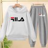 Children's Pullover Pink Coat Hoodie Sweatshirt Top + Pants Boys Girls Toddler 3-12Yrs Clothes Casual Sports Jogging Fashion Set