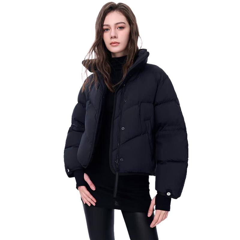 

Women s 90% Goose Down Short Puffer Jacket M