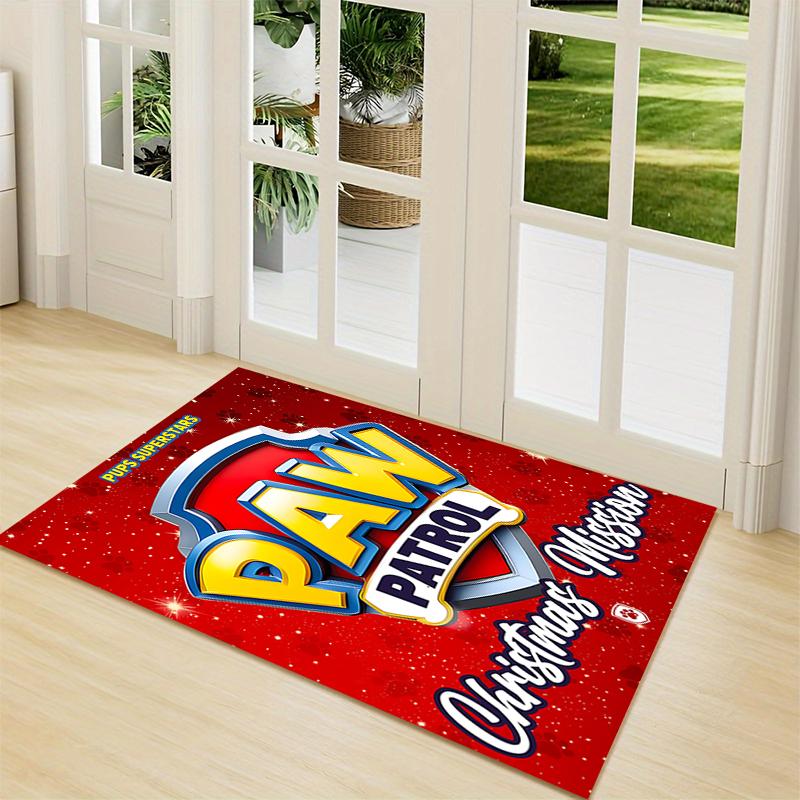 1Pc Paw Patrol Adventure Carpet Rug Soft Washable Antislip Home Living Room Sofa Mats Personalized Christmas Rug